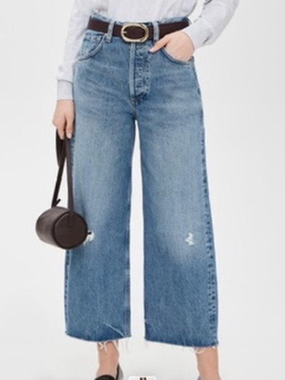 Citizens of Humanity Ayla Raw Crop Jeans